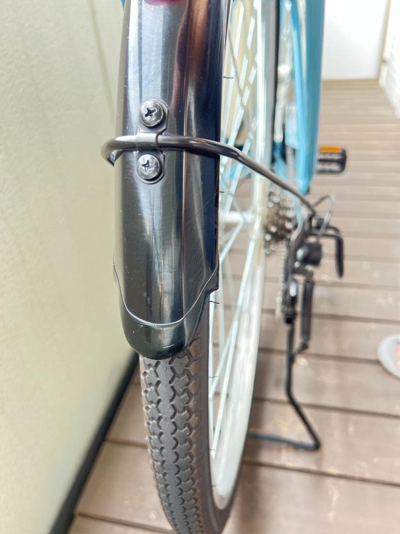 ガクチャリ　ノーパンクシティV２７インチ　シマノ6段変速　引取専用