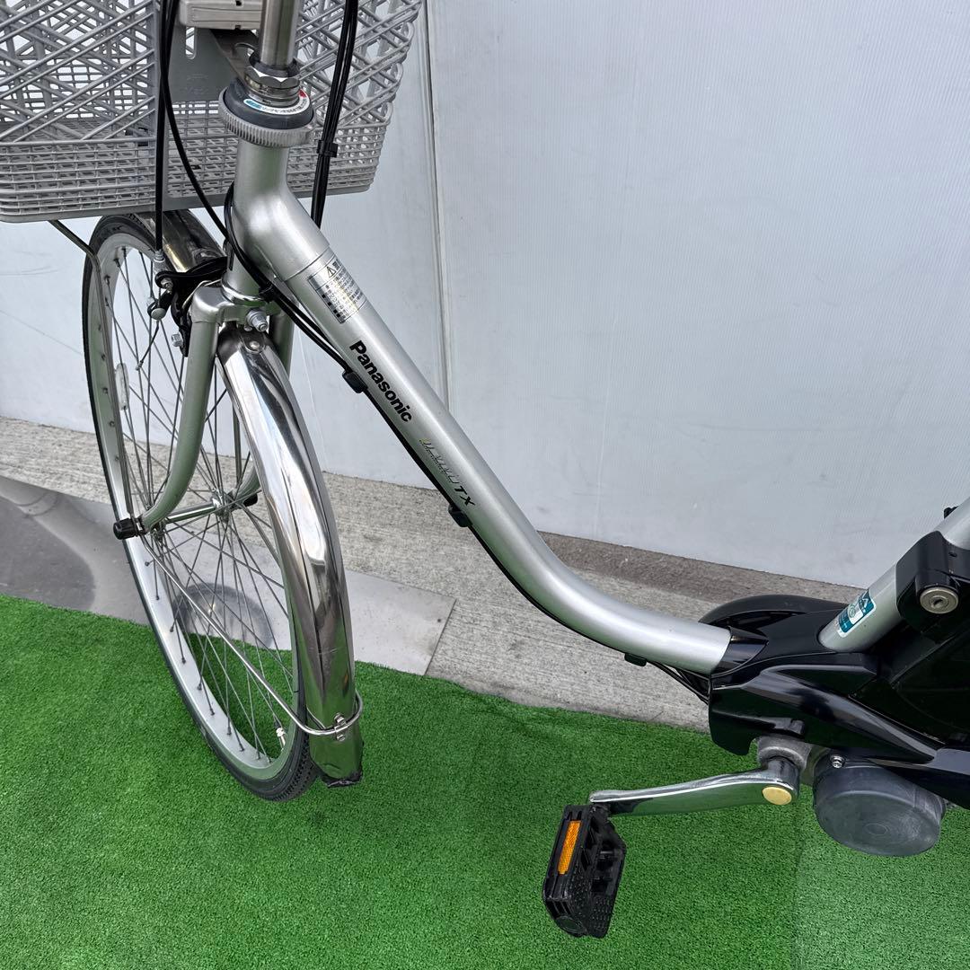 Panasonicパナソニック電動アシスト自転車26インチ8.9Ahシルバー