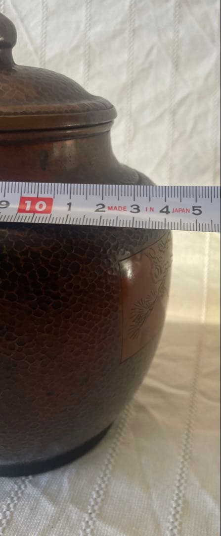 【名品】玉川堂 鎚起銅器 急須 銅製 伝統工芸 刻印あり