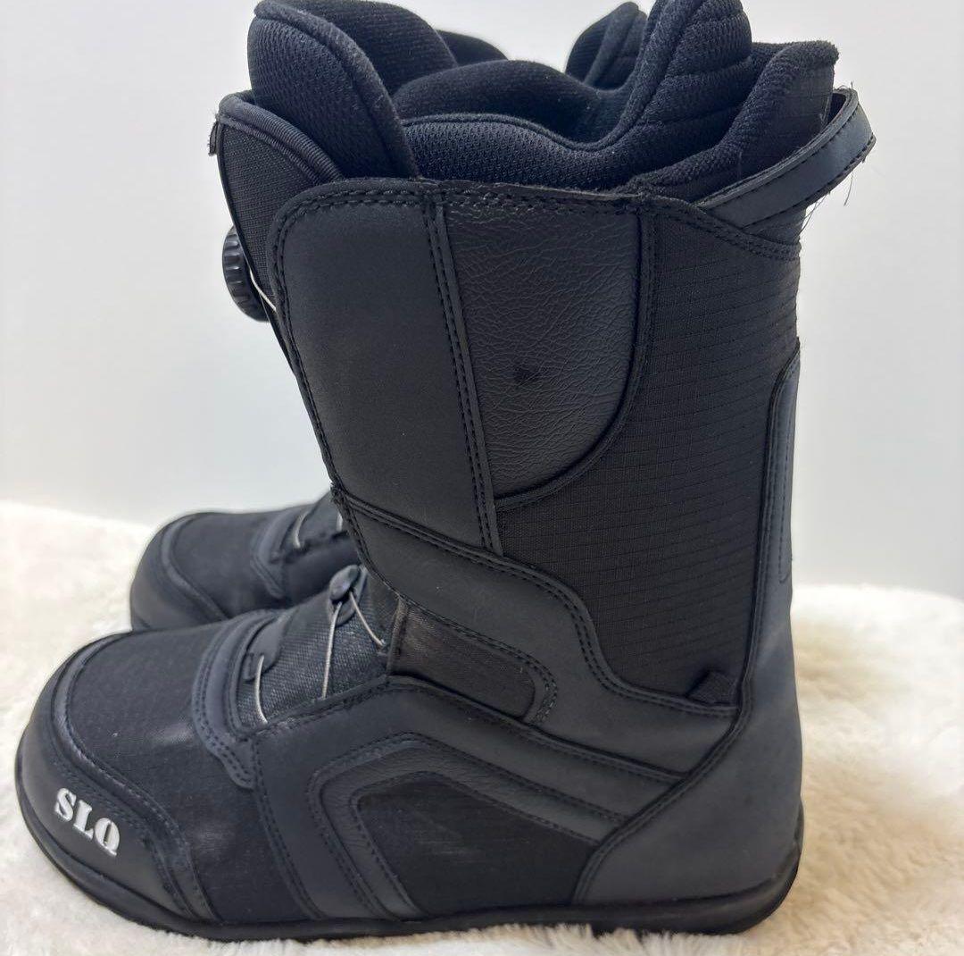 SLQ 27cm 27.5cm 黒　メンズブラック スノーボードブーツ　スノボ