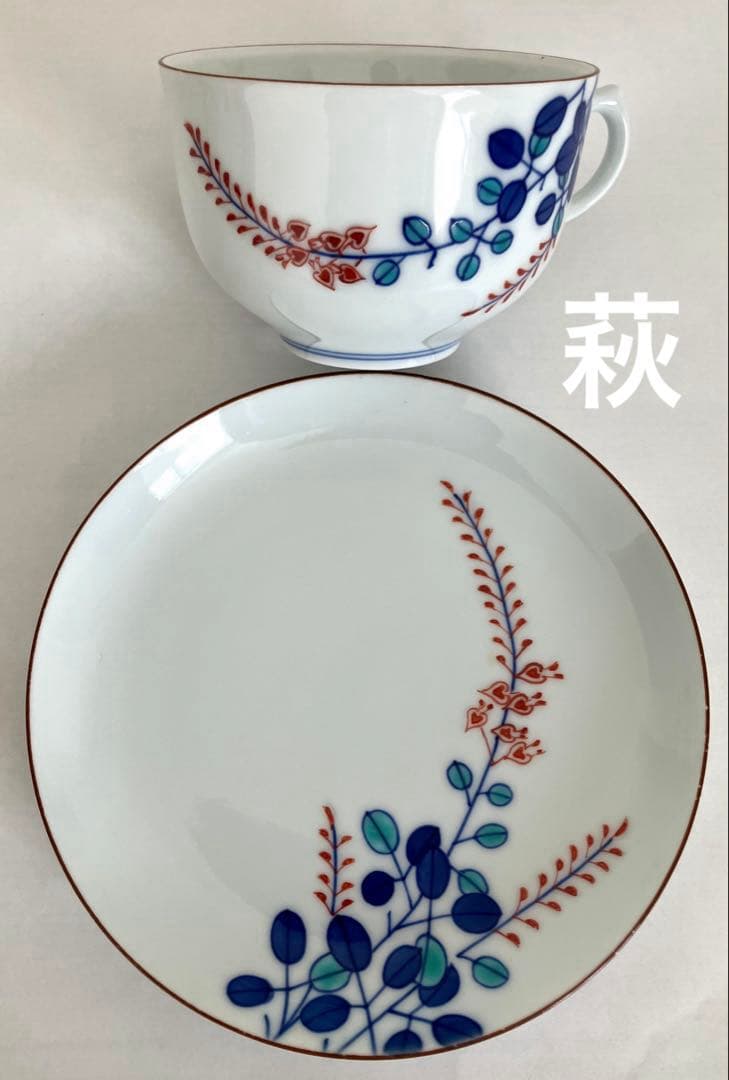 ★専用です★辻製磁おまとめ★カップ＆ソーサー4客とえんどう小皿