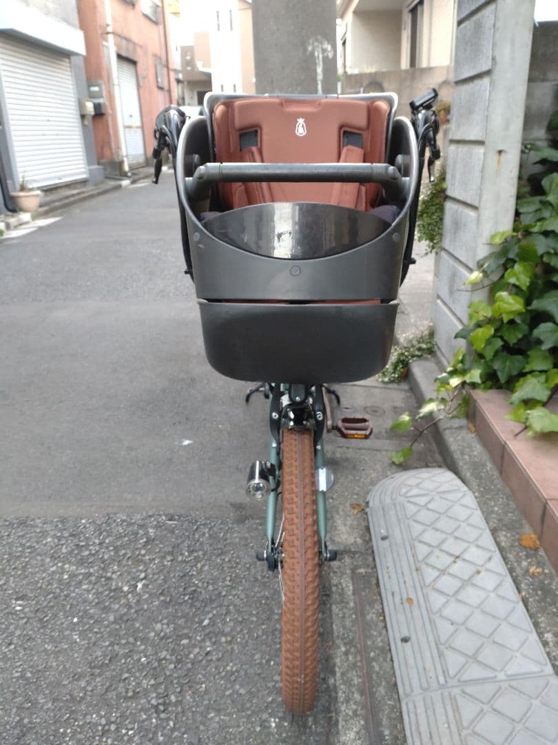 《y》【bikke ビッケポーラー】電動アシスト自転車★子供乗３人乗