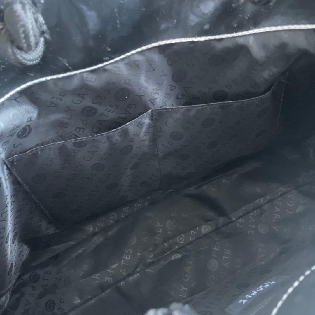 PEARLY GATES シルバー ショッパー風ロッカーバッグ