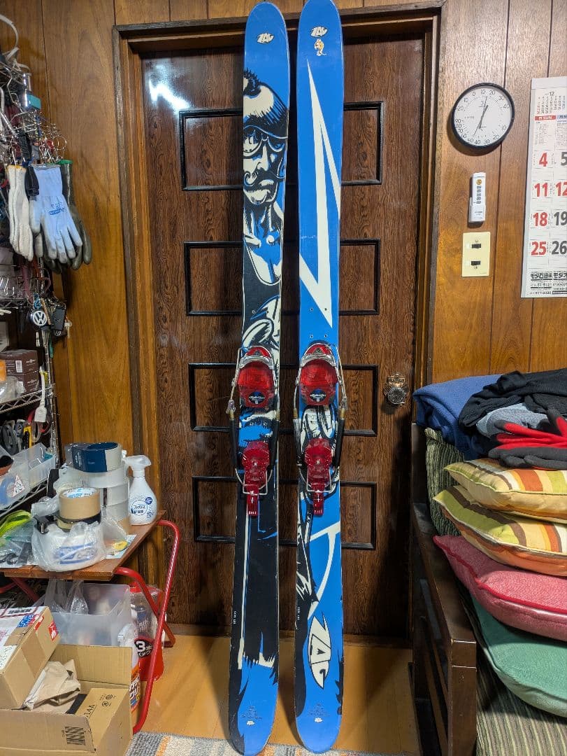 ZAG SLAP 187cm　Rottefella　テレマーク　中古品