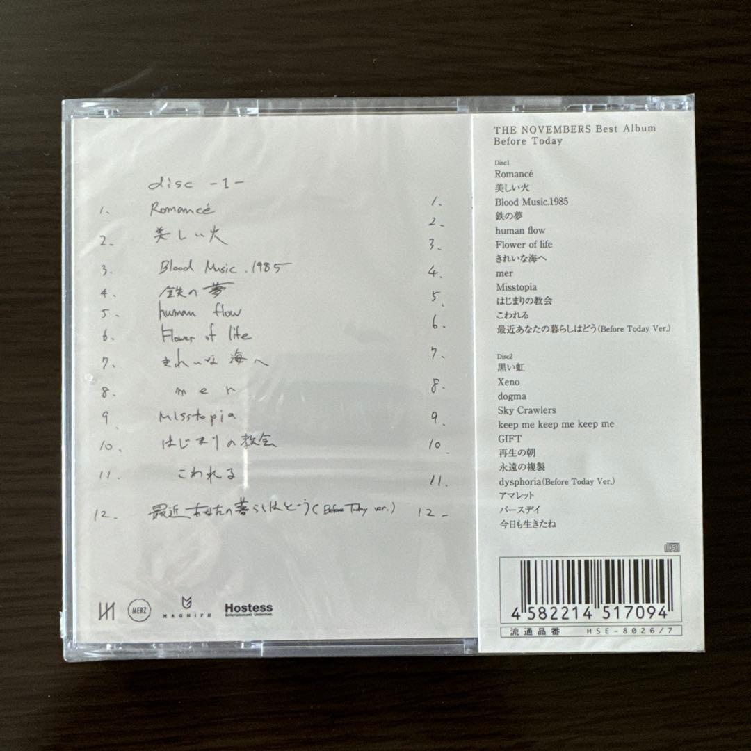 ミュージシャン THE NOVEMBERS