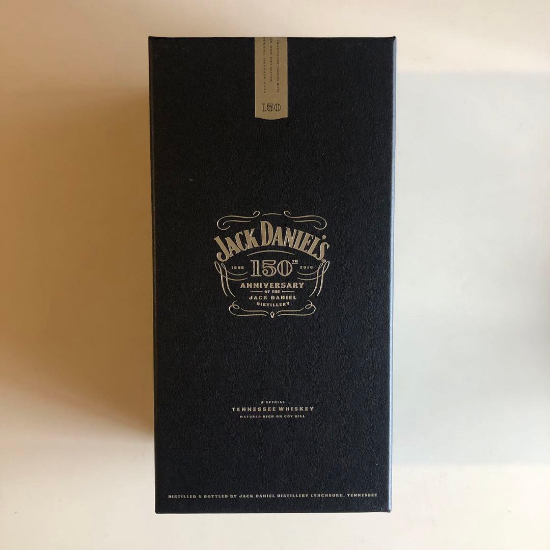 【未開栓•レア】ジャックダニエル 150周年記念ボトル 化粧箱入り 限定販売品