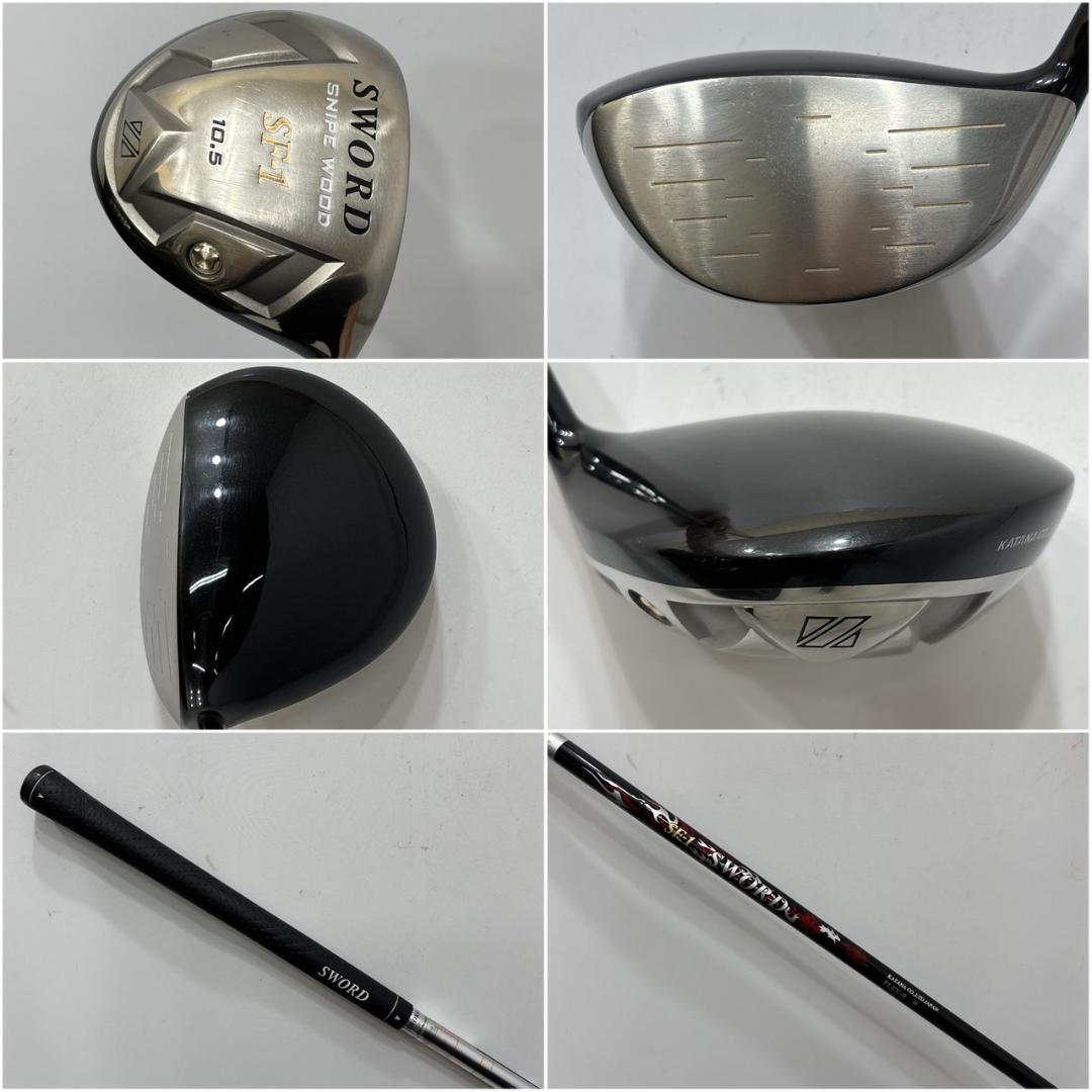 メンズ右利き初心者用　カタナ　KATANA　ゴルフクラブセット　W-2589
