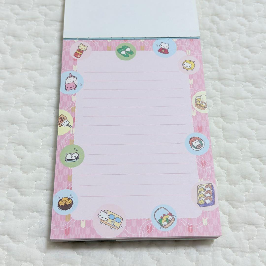 平成レトロ　にゃんにゃんにゃんこ 5周年記念メモ　6柄　2005年