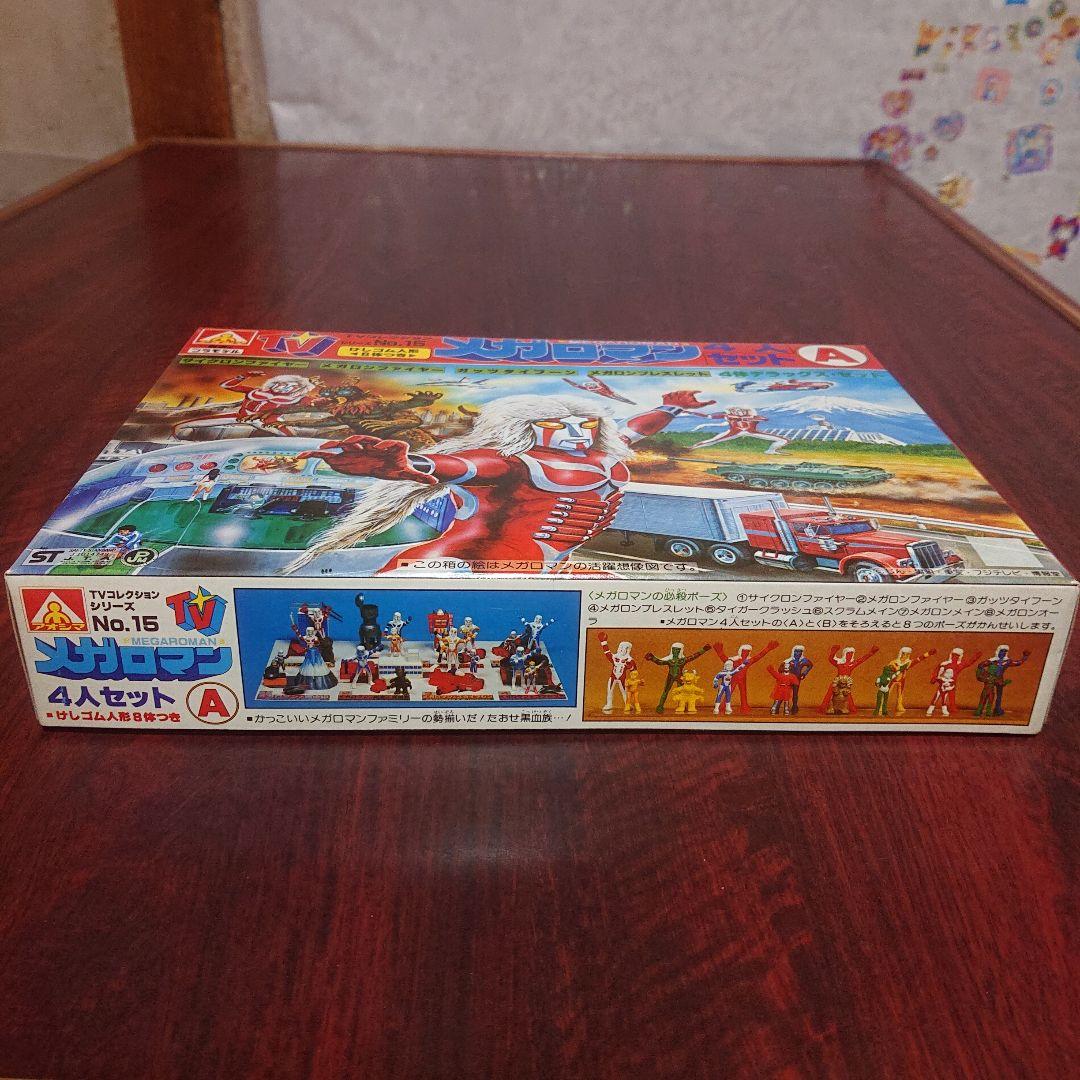 アオシマ/メガロマン 4人セット/4体デラックス セット プラモデル