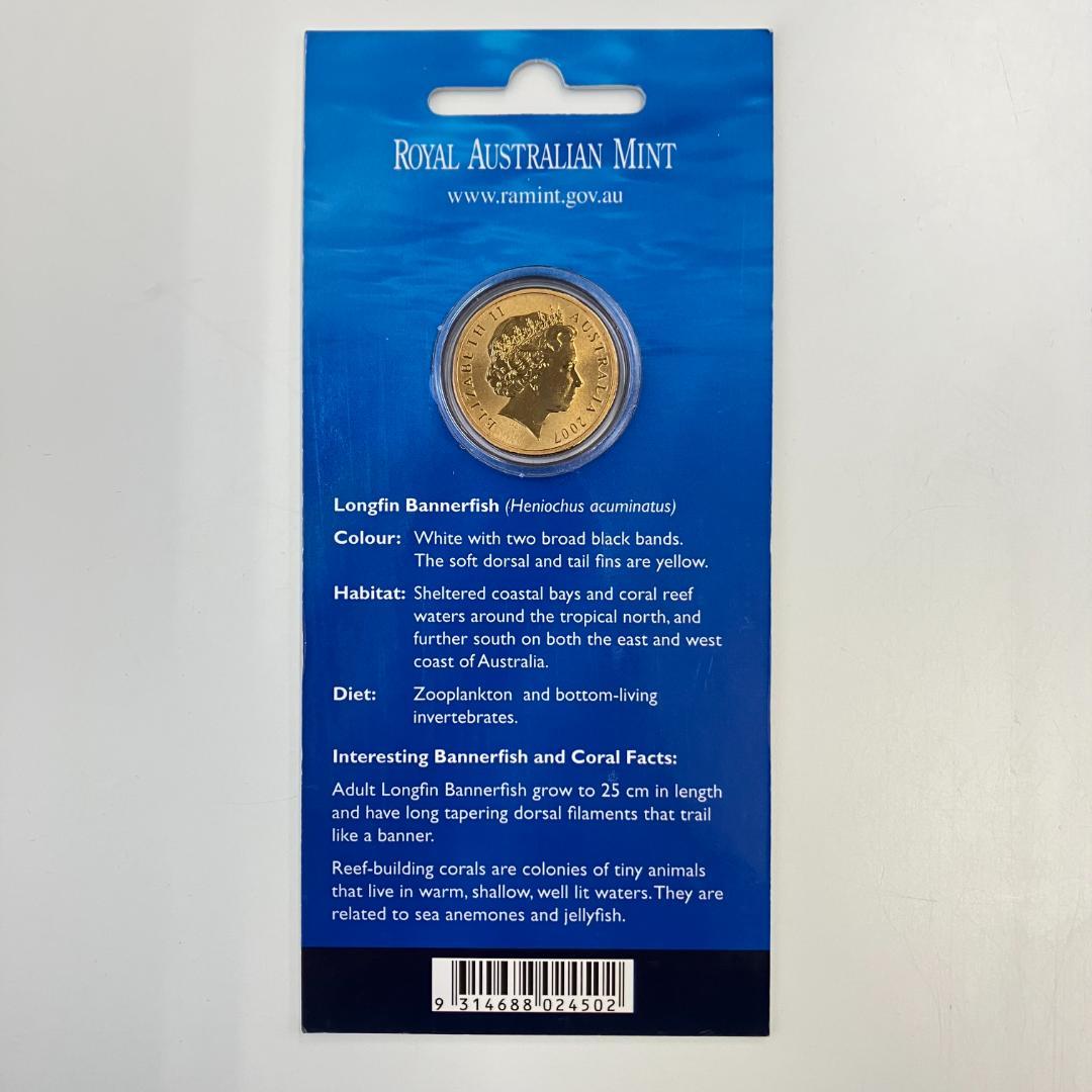 王立オーストラリア造幣局 オーシャンシリーズ ハタタテダイ 1ドル記念