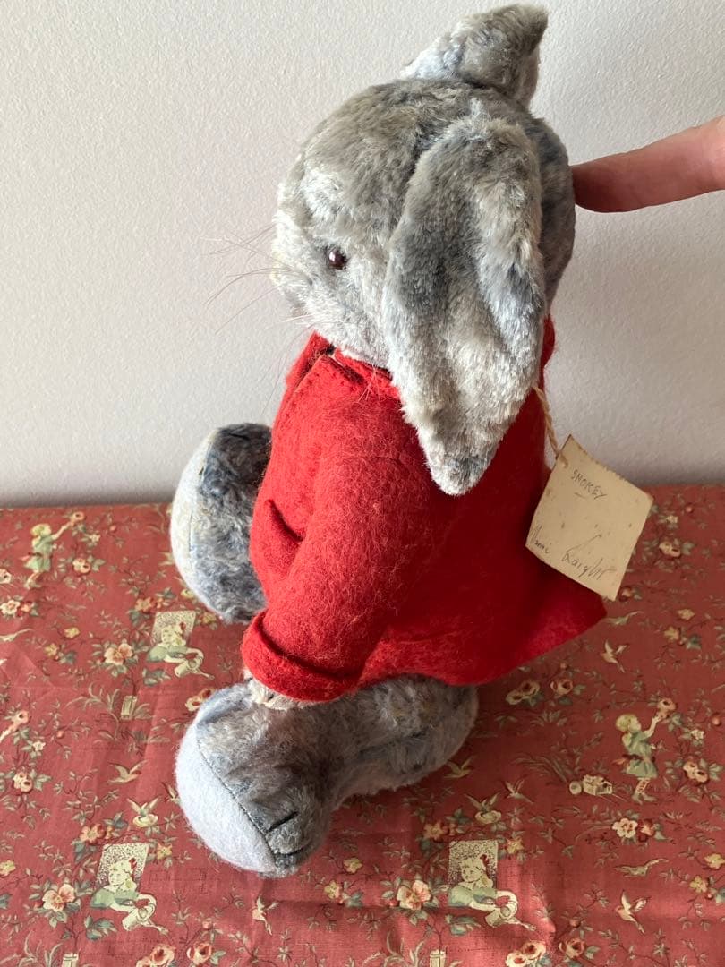 ナオミライト　不思議の国のアリスうさぎ　作家物テディベア