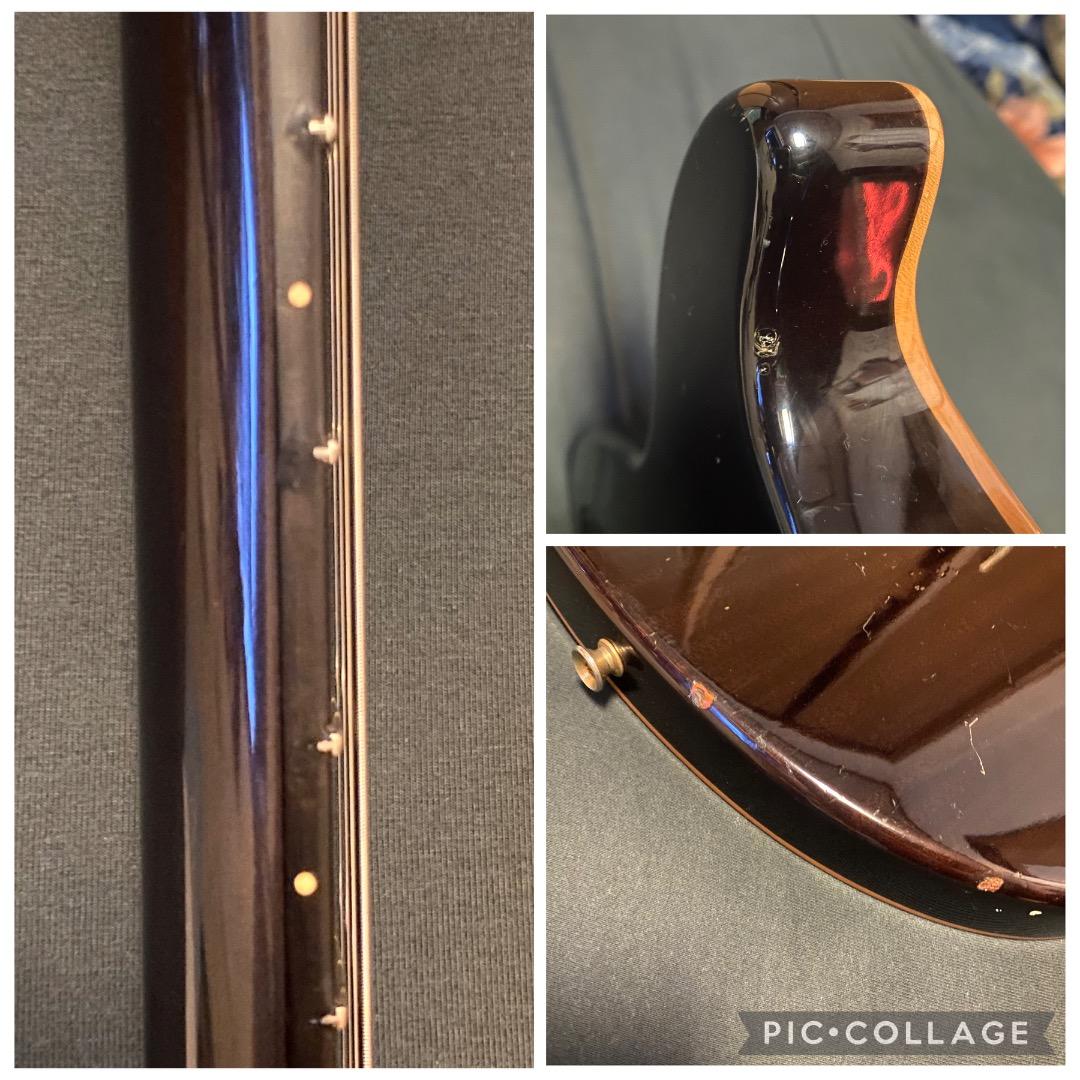 フェルナンデス APG-100 USAカスタム エボニー指板 改造有