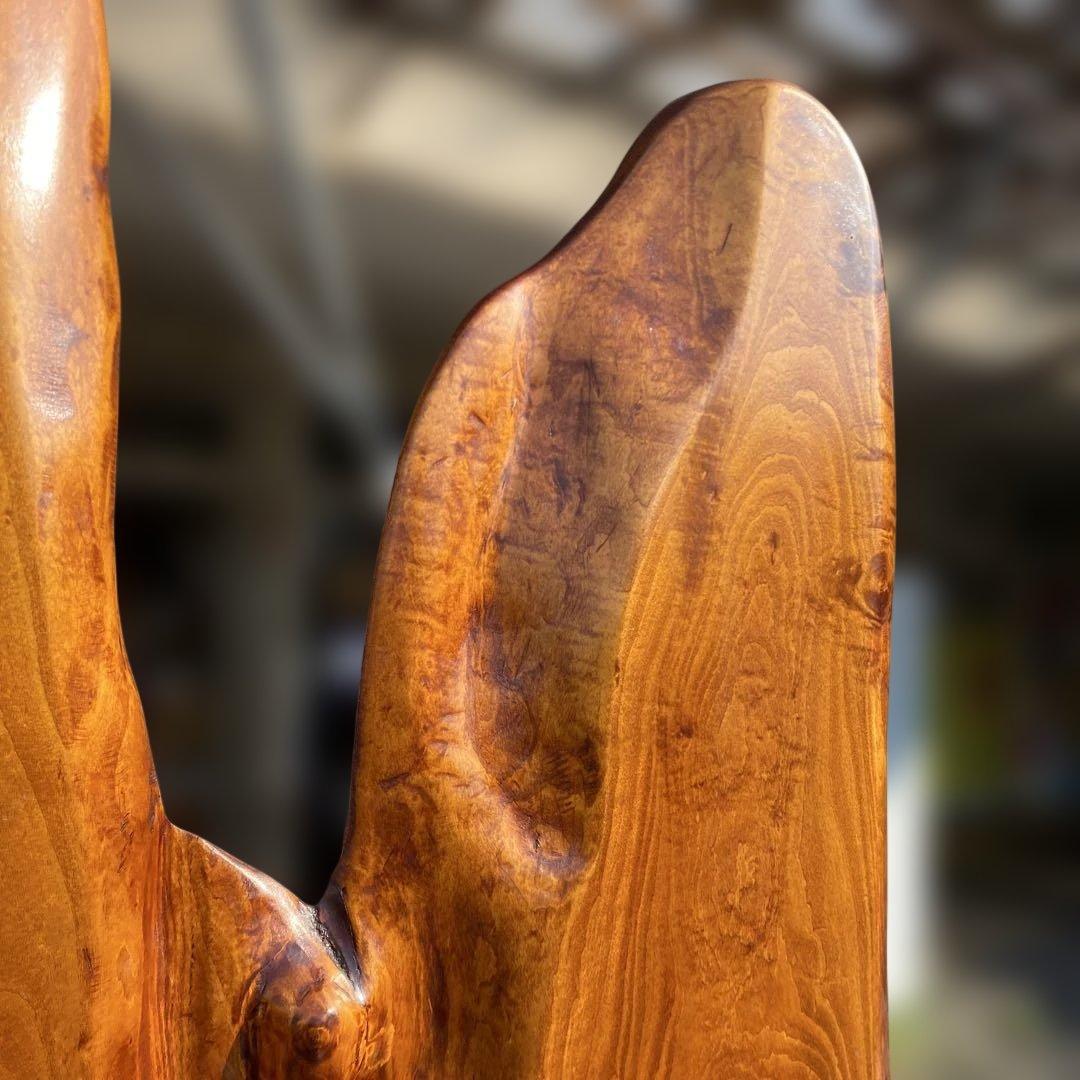 一枚板　ケヤキ　インテリア　木　天然　 衝立　玄関飾り　 G-7820