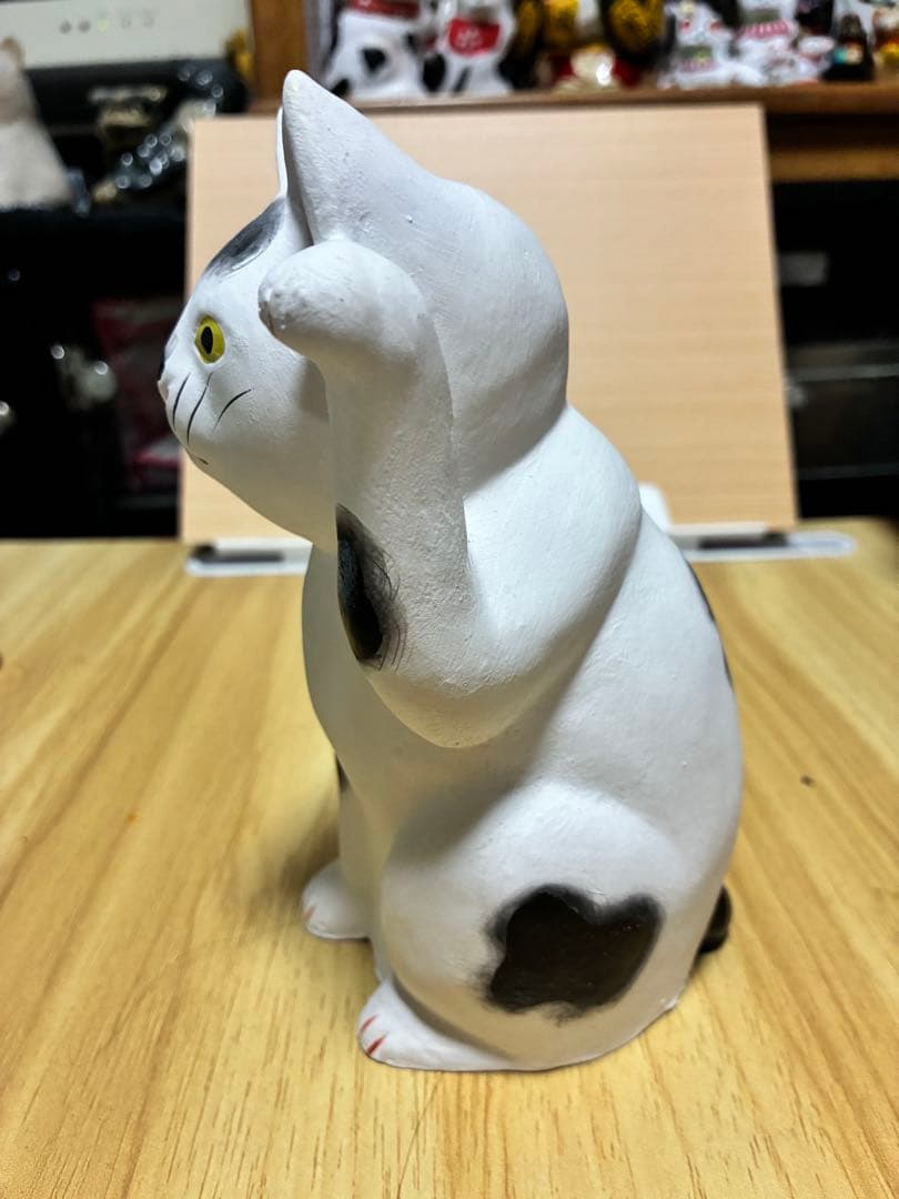 伏見人形　招き猫