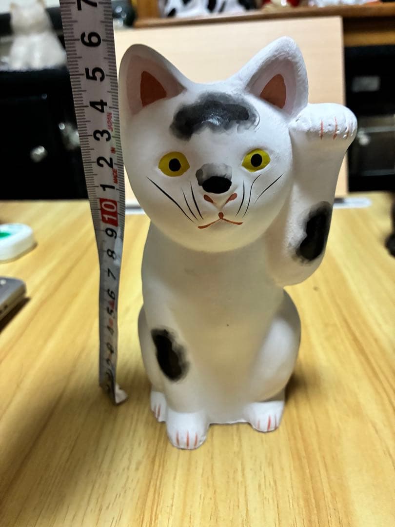 伏見人形　招き猫