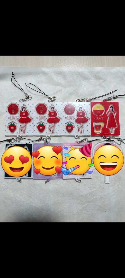 =LOVE　ミニくじ　キーホルダー　　　バラ売り可！