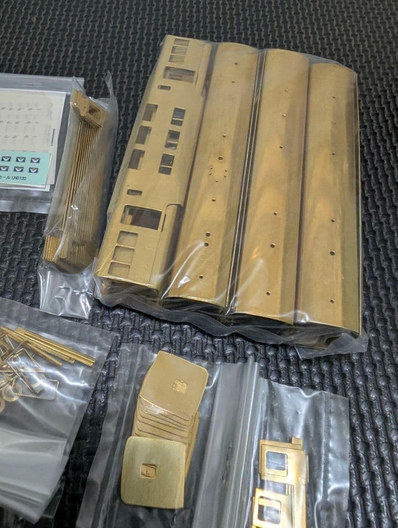 Nゲージ　遊々倶楽部　京阪3000系 2階建て 8連 　未組み立て品　インレタ付