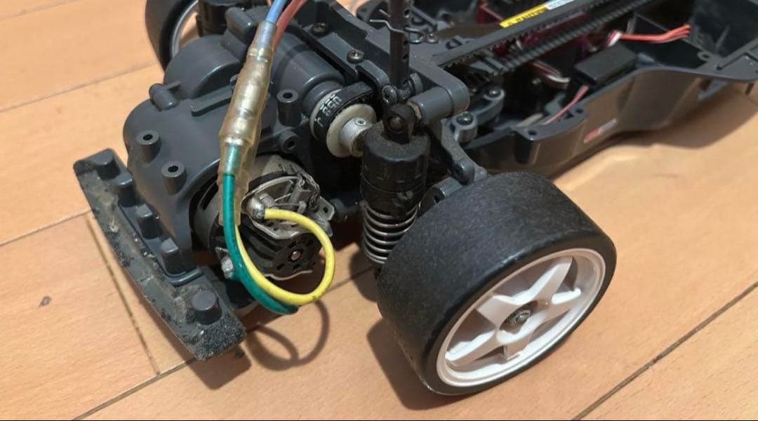 タミヤ TA03F 三菱ランサーエボリューションⅣ WRC 1/10