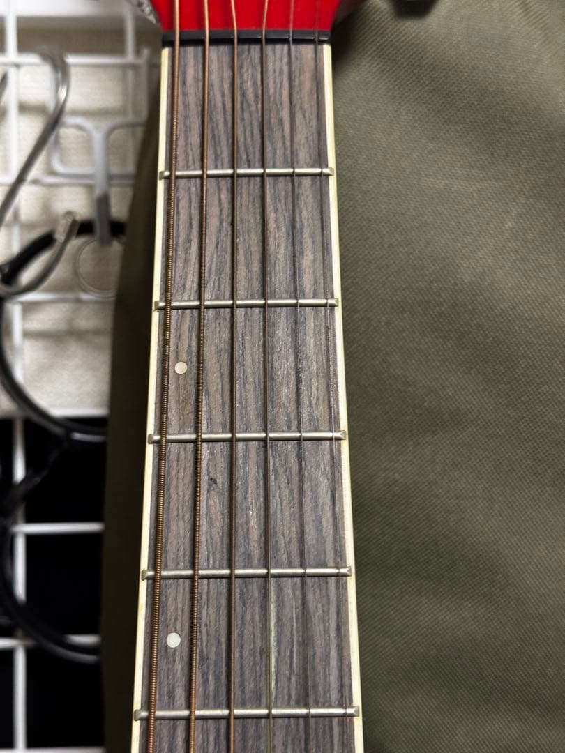 Morris R-011 SR アコースティックギター レッド