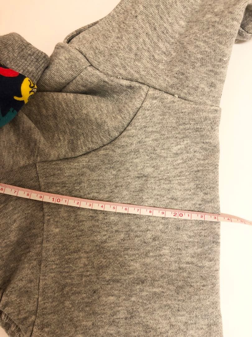 ストレッチデニムパンツロンパース　Mサイズ　イタグレ服