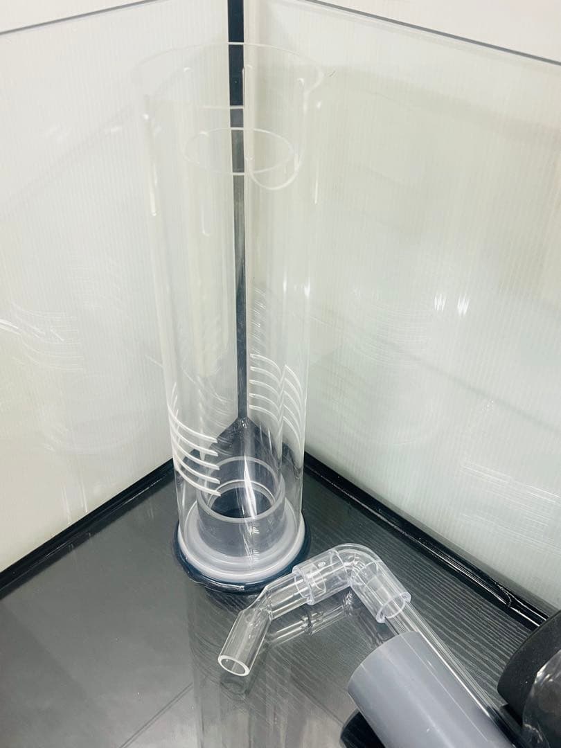 900×300×300㎜オールガラスオーバーフロー水槽セット　ブラック/ブラック