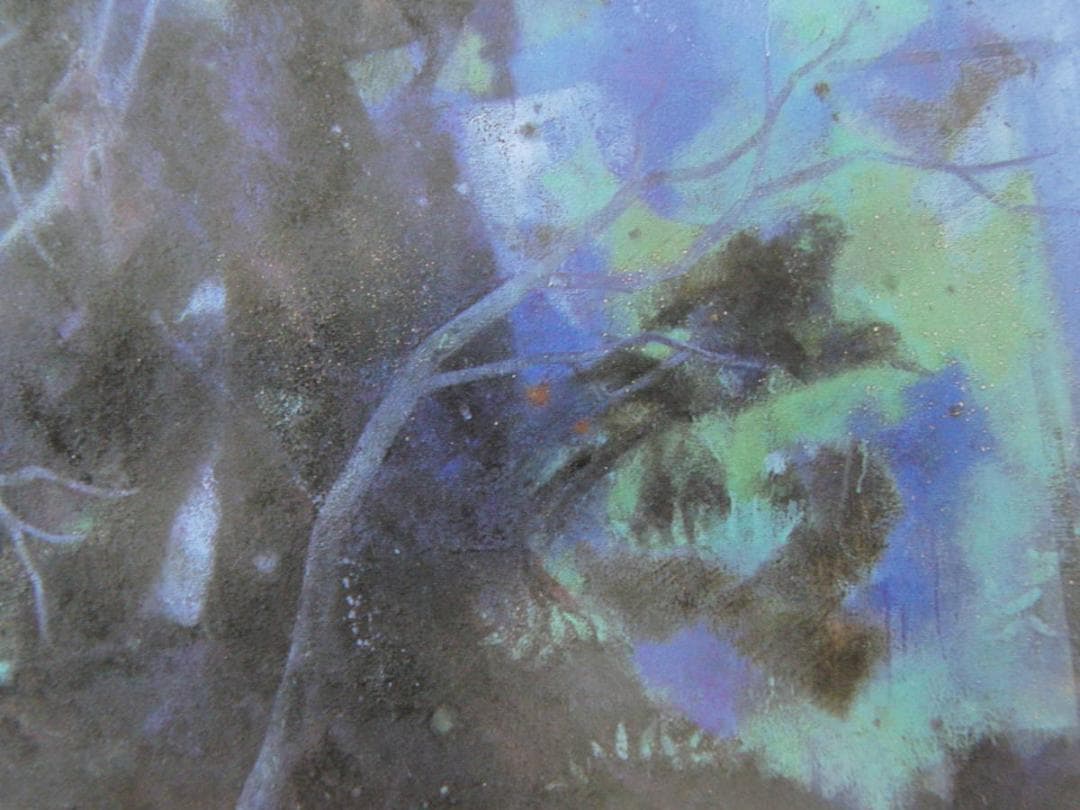 浜口美和、【自然との会話（刻）A】、希少な額装用画集より