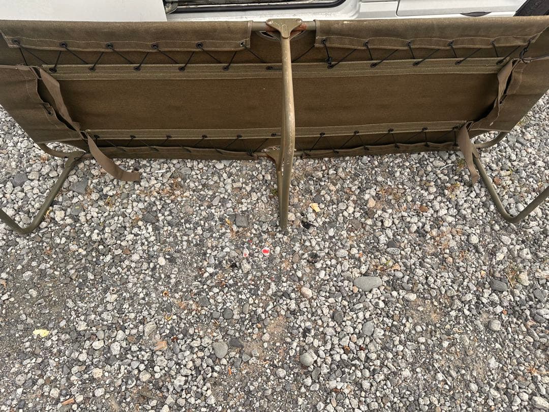 希少！　フランス軍放出品　折りたたみベッド　軍用ベッド