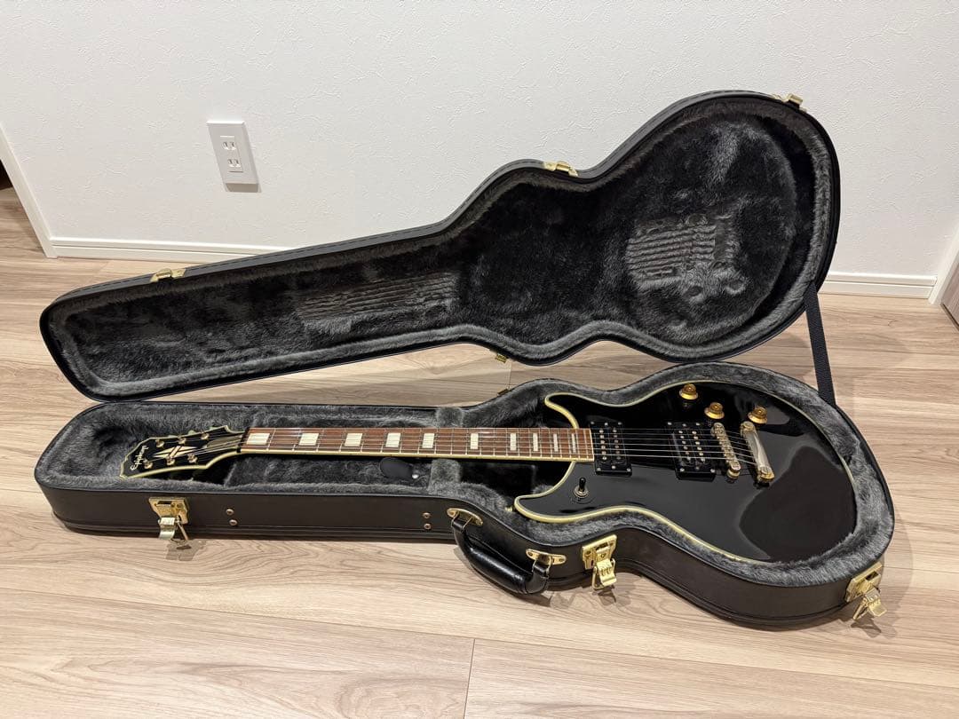 Epiphone tak dc ハードケース付き
