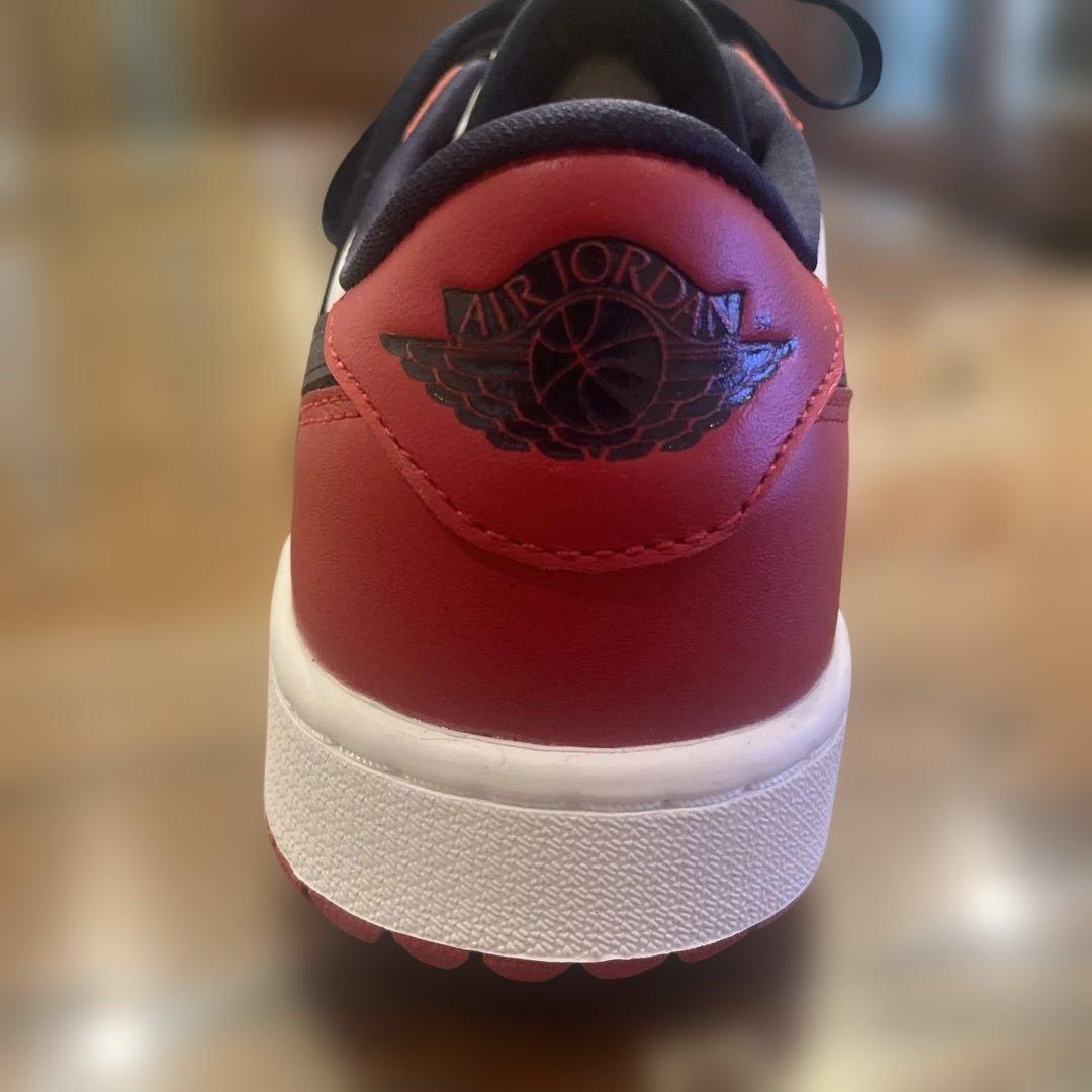 【新品未使用】ナイキエアジョーダン1ゴルフ　トリコロールカラー　25.5cm