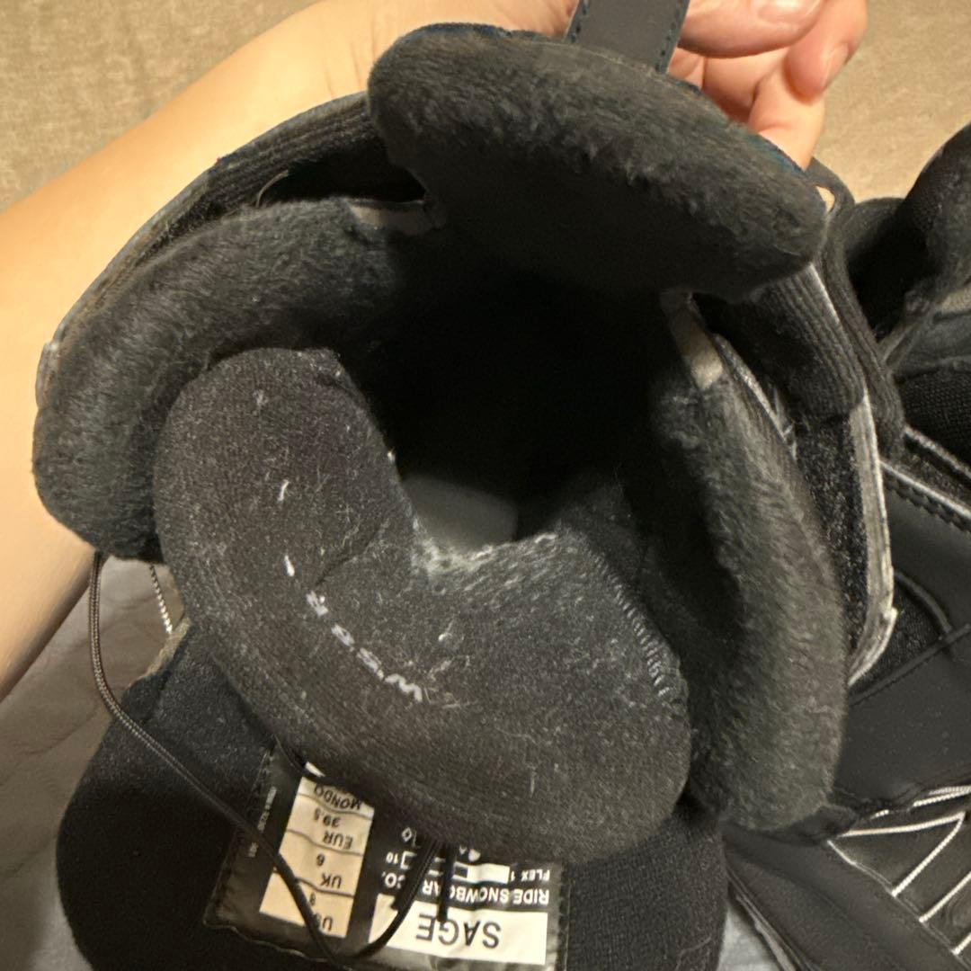 23-24 RIDE SAGE 25.0 スノボブーツ