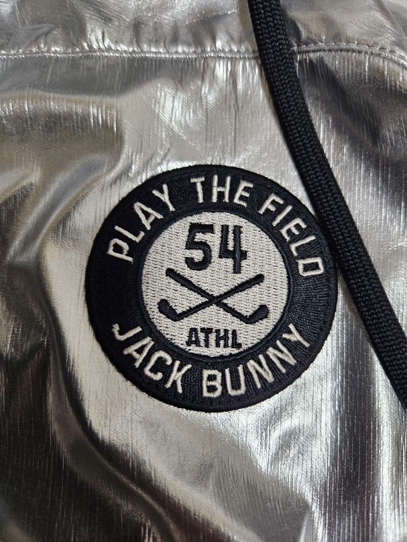【✨未使用新品✨】タグ付　JACK BUNNY シルバー フードジャケットメンズ