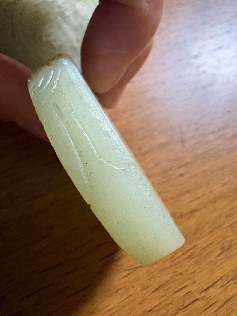 石？玉？の中国的置物　中国美術　2点まとめて5.5cm 51gと50g