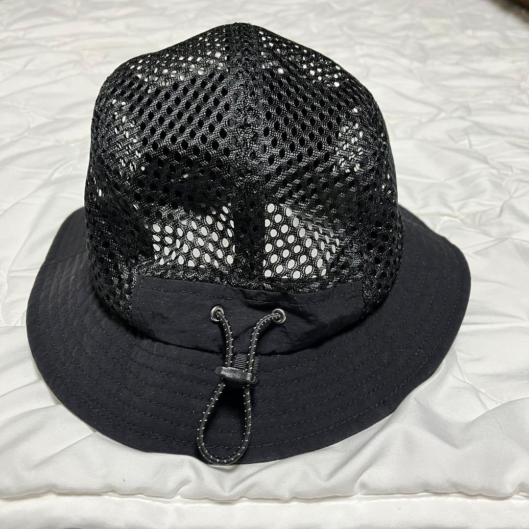 エルドレッソ Slash Juma Hat 黒 メッシュ 美品 ハット M 帽子