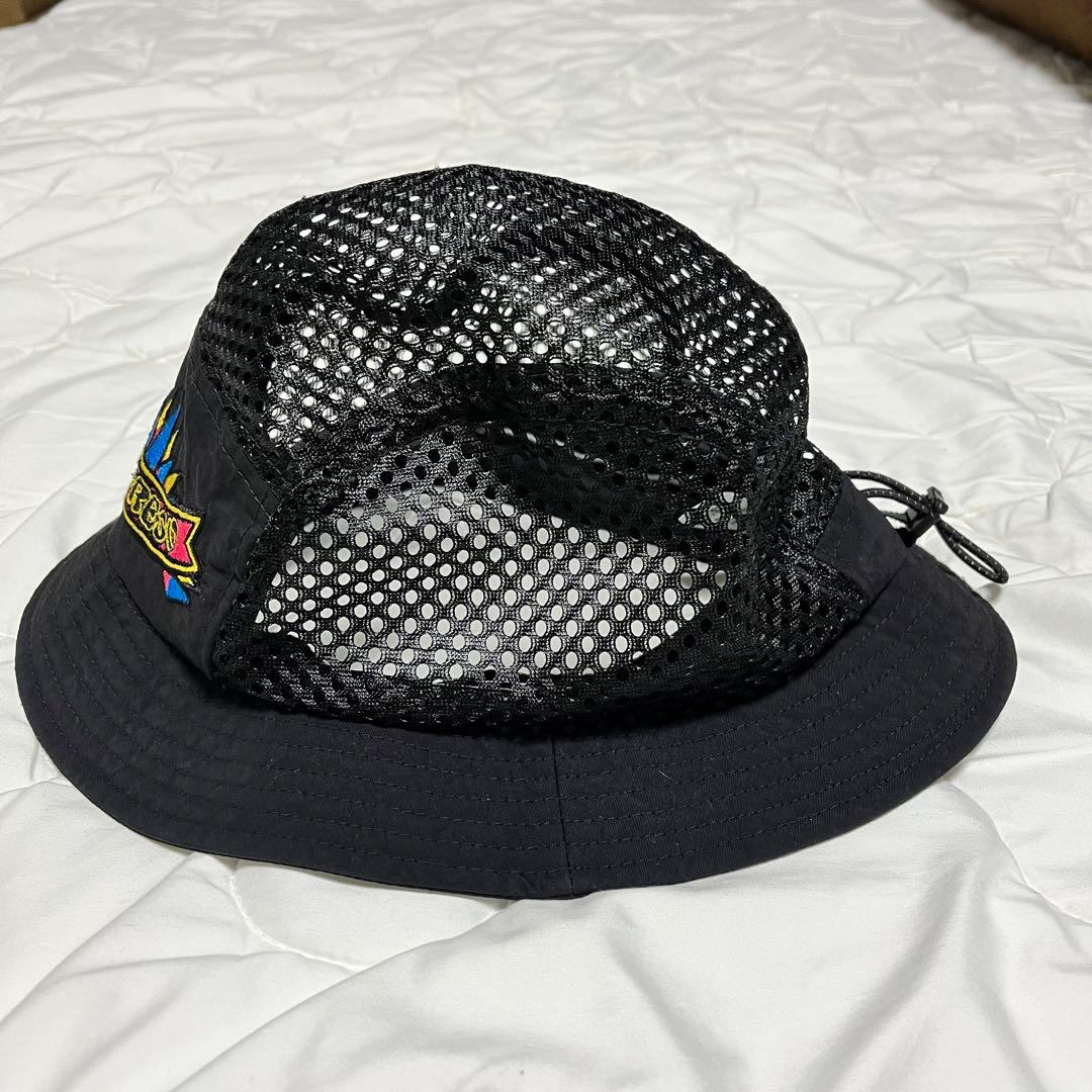 エルドレッソ Slash Juma Hat 黒 メッシュ 美品 ハット M 帽子