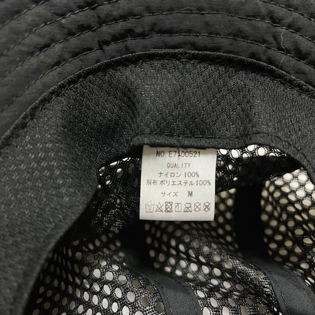 エルドレッソ Slash Juma Hat 黒 メッシュ 美品 ハット M 帽子