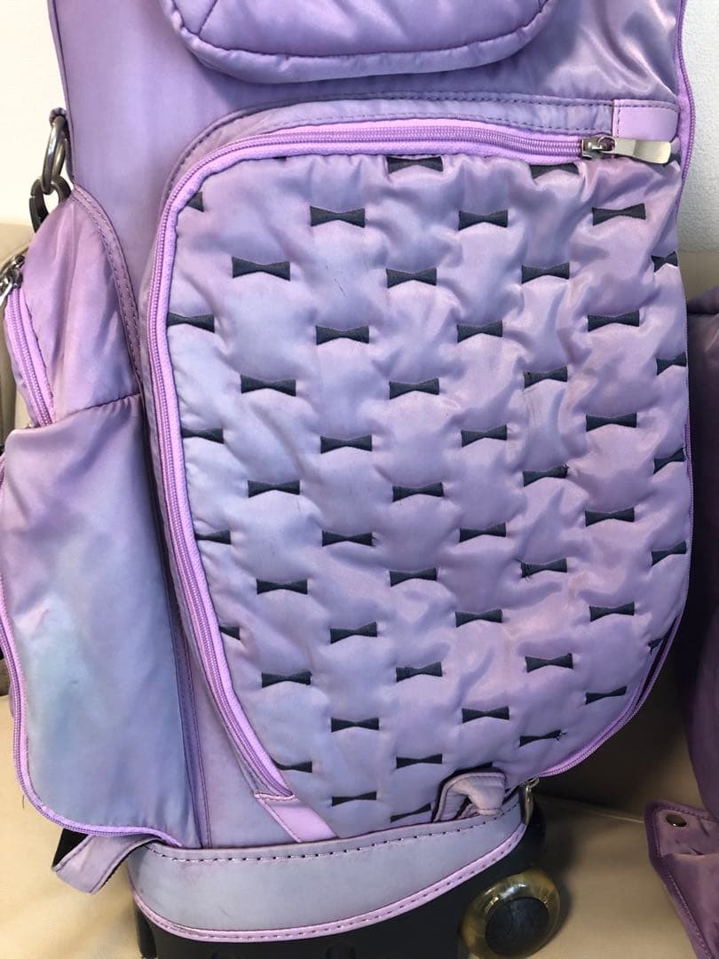 【送料込み】希少モデル　マンシング　キャスター付きキャディバッグ　レディース