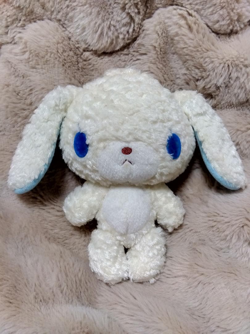 〈当時物〉シュガーバニーズ　あおみみうさぬいぐるみ