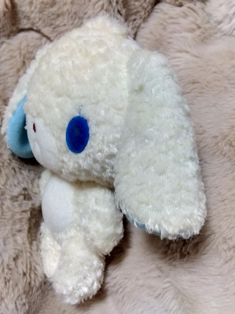 〈当時物〉シュガーバニーズ　あおみみうさぬいぐるみ