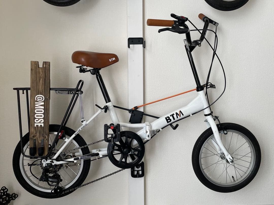 送料込み! 折りたたみ自転車　16インチ　6段ギア 【スケボー搭載可能】DIY