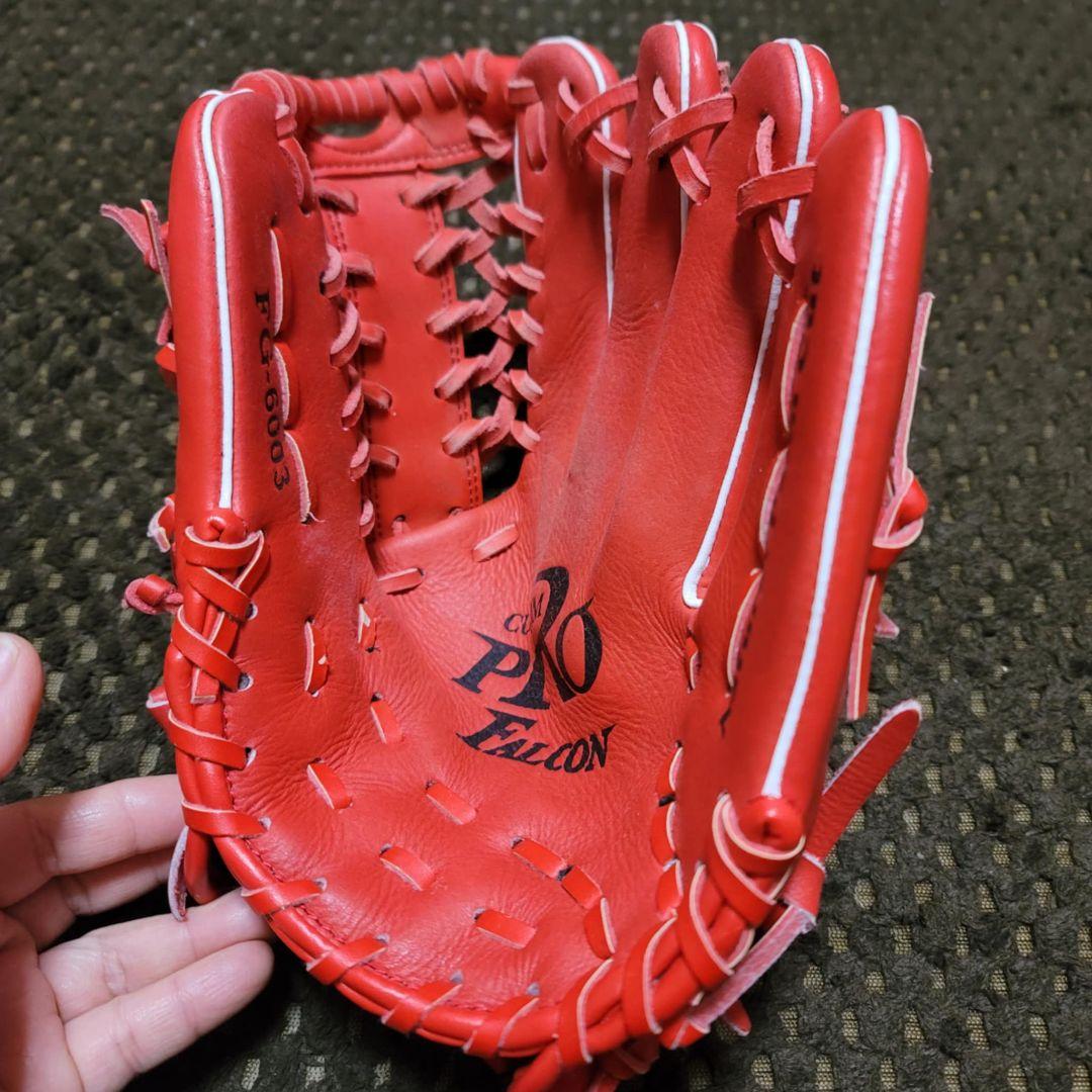 野球用グローブセット 赤・黄・茶 (3セット)