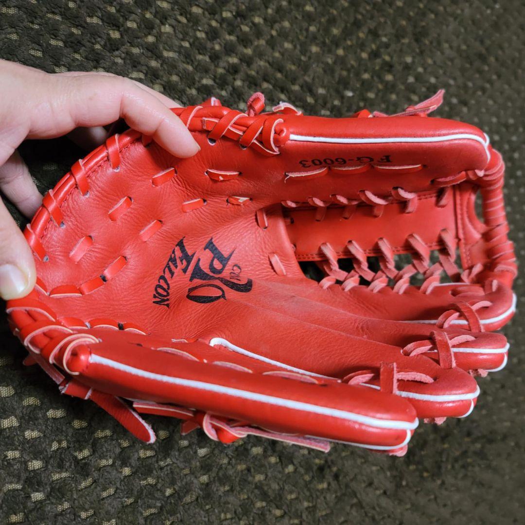野球用グローブセット 赤・黄・茶 (3セット)