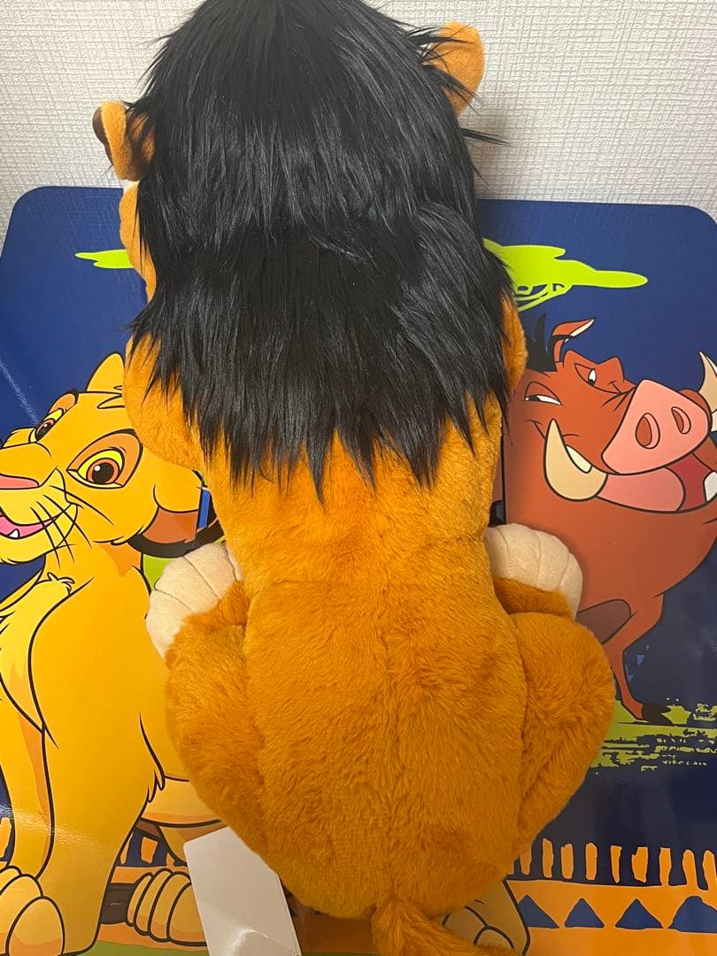 ライオンキング30周年記念 スカー ぬいぐるみ