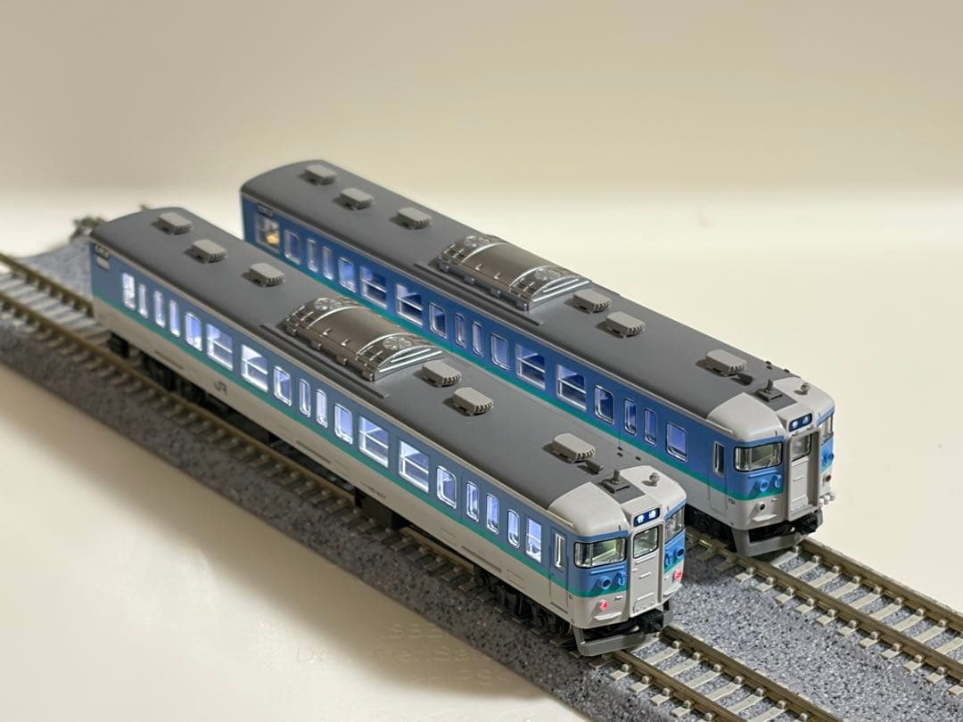 鉄道模型　Nゲージ　KATO 10-1428 115系1000番台　長野色