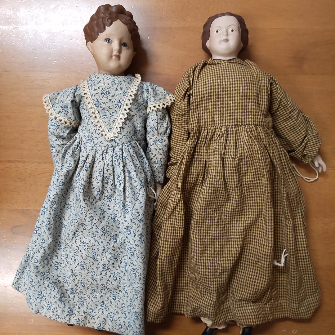 アンティークドール　リプロダクション　人形　カントリー　フォーク