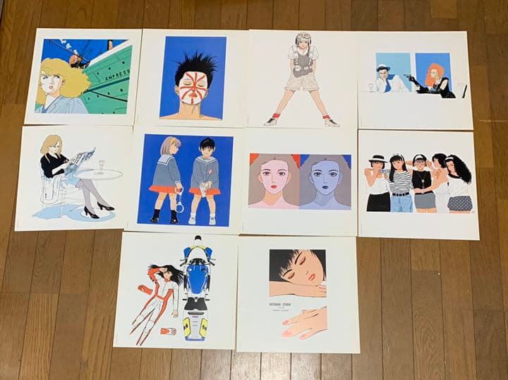 江口寿史　イラストレーション『NO MATTER』