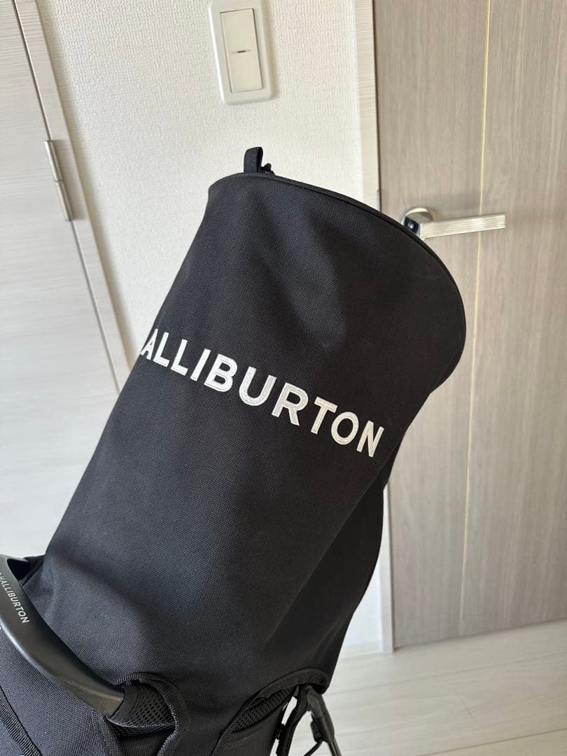 メルセデスベンツZERO HALLIBURTON キャディバッグ 美品 ブラック