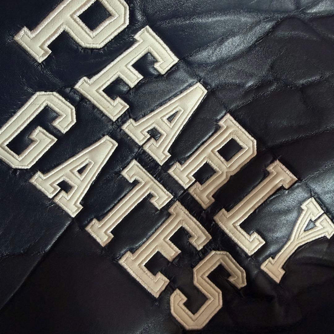 パーリーゲイツ　キャディバッグ　ネイビー　白　ショルダー式　スタンド式　軽量