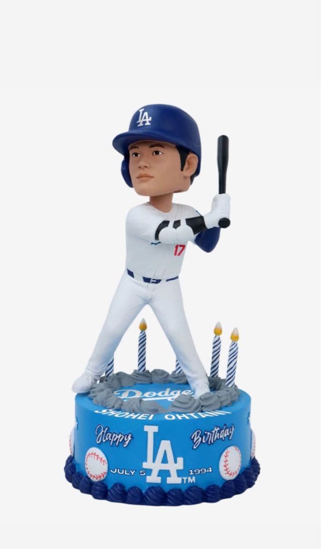 限定300体　ドジャース　大谷翔平　ボブルヘッド 30才のバースデー記念　MLB