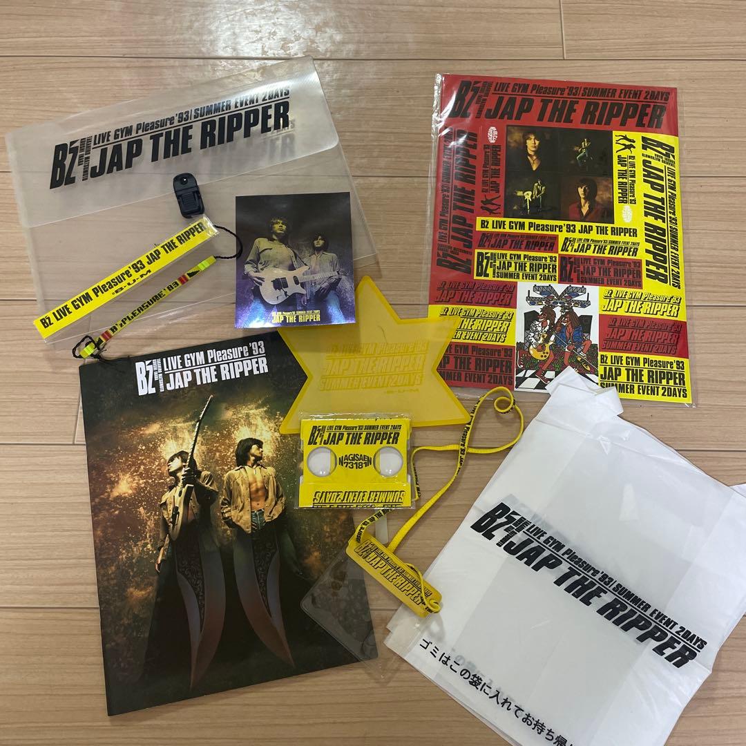 B'z JAP THE RIPPER 観戦キット　ミサンガ　ステッカー　セット