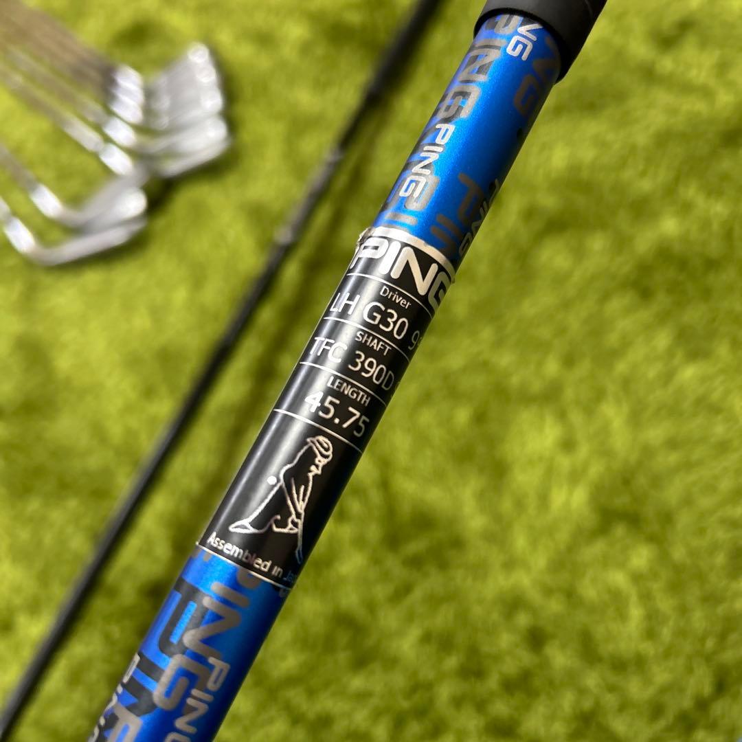 メンズ　レフティクラブセット ping テーラーメイド